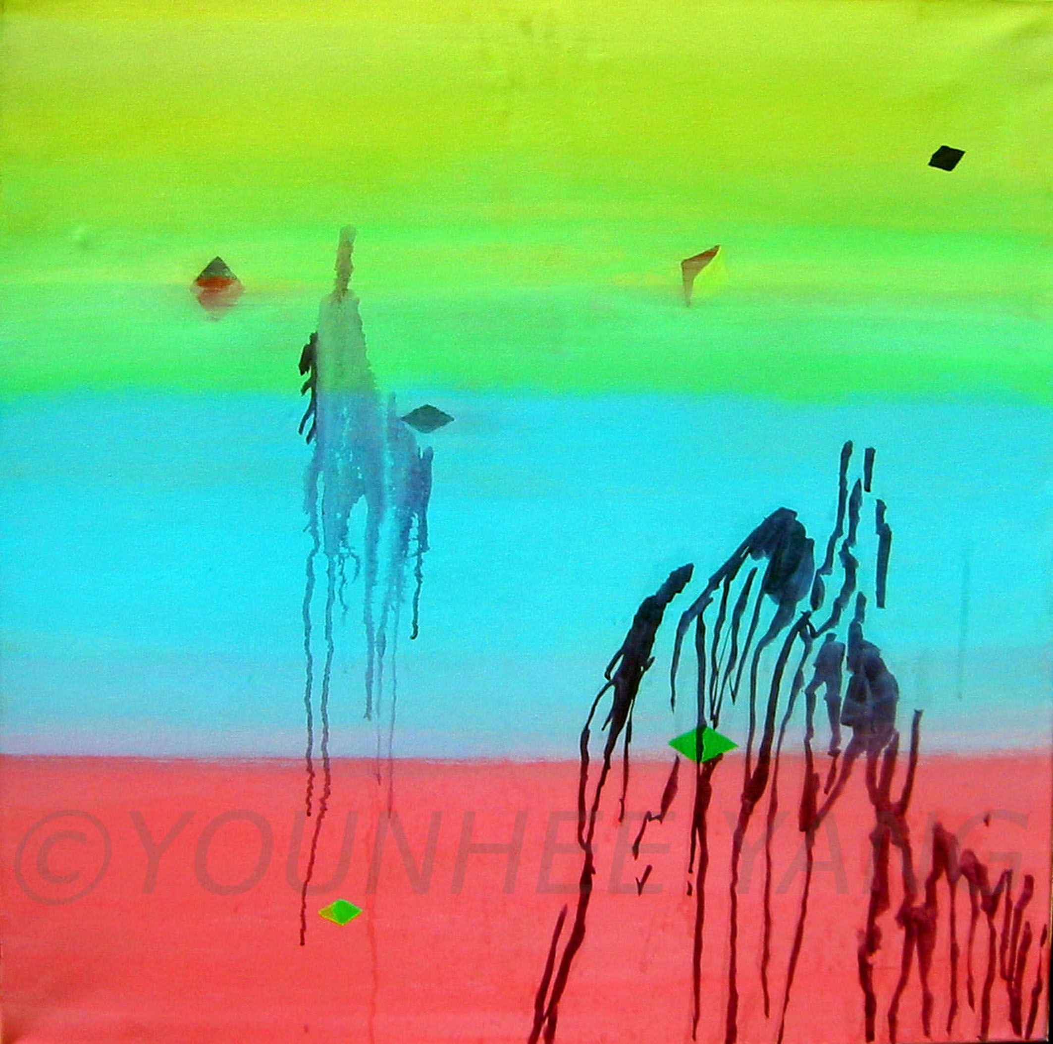 Borderless Grenzenlos, Oil on Canvas, 2008