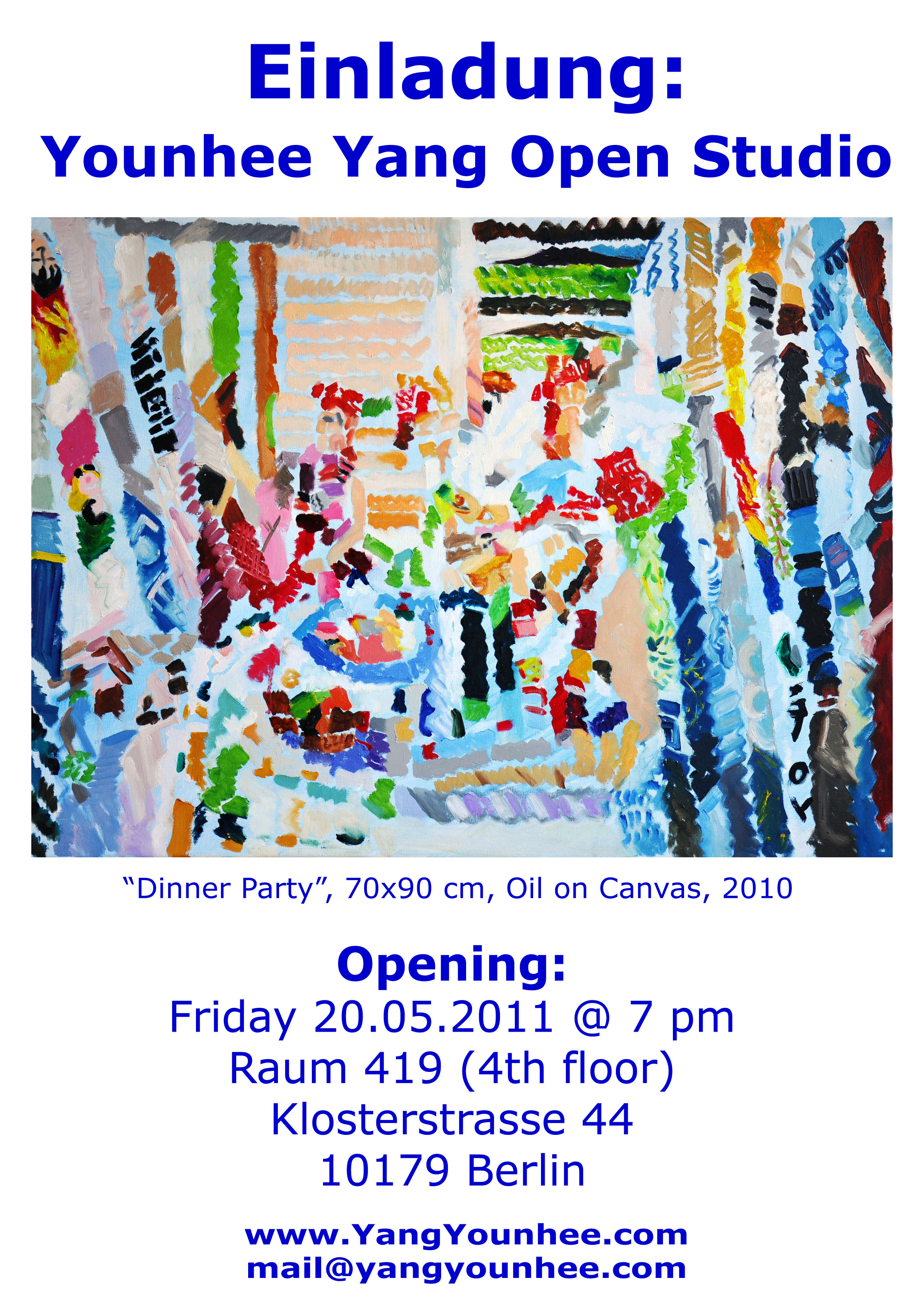 Einladung: Open Studio Berlin 2011