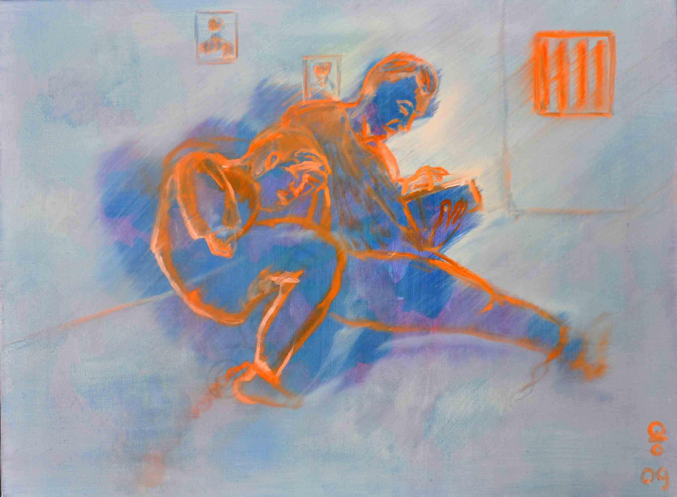 PrisonPrayer_60 x 80cm_Oil on Canvas_2009